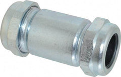 Legend Valve - 1" Pipe, Galvanized Compression Pipe Coupling - 200 psi WOG Rating - Americas Industrial Supply