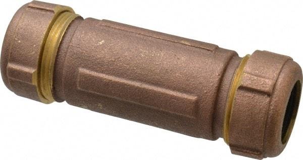 Legend Valve - 3/4" Pipe, 1" Copper Tube, Brass Compression Pipe Coupling - 125 psi WOG Rating - Americas Industrial Supply