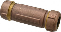 Legend Valve - 3/4" Pipe, 1" Copper Tube, Brass Compression Pipe Coupling - 125 psi WOG Rating - Americas Industrial Supply