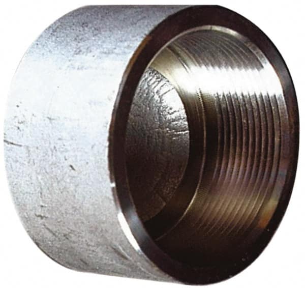 Merit Brass - 4" Grade 316 Stainless Steel Pipe End Cap - FNPT End Connections, 150 psi - Americas Industrial Supply