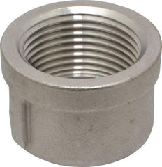Merit Brass - 1" Grade 316 Stainless Steel Pipe End Cap - FNPT End Connections, 150 psi - Americas Industrial Supply