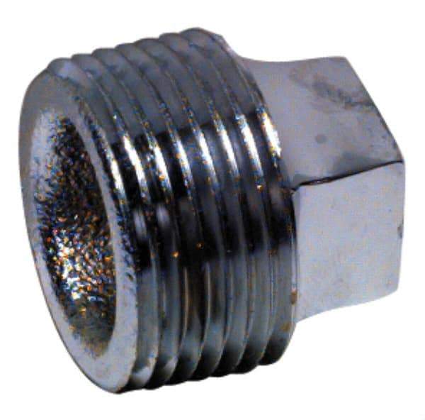 Value Collection - 2" Grade 316 Stainless Steel Pipe Square Head Plug - MNPT End Connections, 150 psi - Americas Industrial Supply