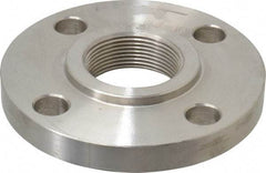 Value Collection - 1-1/2" Pipe, 5" OD, Stainless Steel, Threaded Pipe Flange - 3-7/8" Across Bolt Hole Centers, 5/8" Bolt Hole, 150 psi, Grades 316 & 316L - Americas Industrial Supply