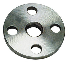 Merit Brass - 2-1/2" Pipe, 7" OD, Stainless Steel, Slip On Pipe Flange - 5-1/2" Across Bolt Hole Centers, 3/4" Bolt Hole, 150 psi, Grade 304 - Americas Industrial Supply