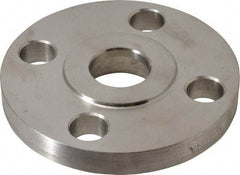 Merit Brass - 1" Pipe, 4-1/4" OD, Stainless Steel, Socket Weld Pipe Flange - 3-1/8" Across Bolt Hole Centers, 5/8" Bolt Hole, 150 psi, Grades 316 & 316L - Americas Industrial Supply