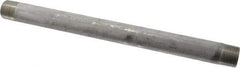 Merit Brass - Schedule 40, 3/4" Pipe x 12" Long, Grade 304/304L Stainless Steel Pipe Nipple - Welded & Threaded - Americas Industrial Supply