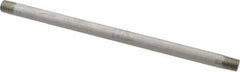 Merit Brass - Schedule 40, 1/4" Pipe x 10" Long, Grade 316/316L Stainless Steel Pipe Nipple - Welded & Threaded - Americas Industrial Supply