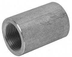 Merit Brass - 1-1/2" Grade 316/316L Stainless Steel Pipe Coupling - FNPT x FNPT End Connections, 3,000 psi - Americas Industrial Supply