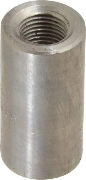 Merit Brass - 1/8" Grade 316/316L Stainless Steel Pipe Coupling - FNPT x FNPT End Connections, 3,000 psi - Americas Industrial Supply