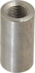 Merit Brass - 1/8" Grade 316/316L Stainless Steel Pipe Coupling - FNPT x FNPT End Connections, 3,000 psi - Americas Industrial Supply