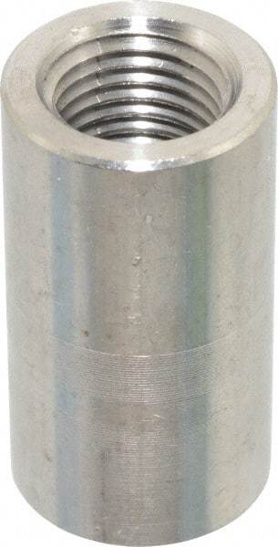 Merit Brass - 1/4" Grade 316/316L Stainless Steel Pipe Coupling - FNPT x FNPT End Connections, 3,000 psi - Americas Industrial Supply