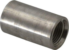 Merit Brass - 3/8" Grade 316/316L Stainless Steel Pipe Coupling - FNPT x FNPT End Connections, 3,000 psi - Americas Industrial Supply