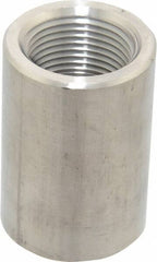 Merit Brass - 3/4" Grade 316/316L Stainless Steel Pipe Coupling - FNPT x FNPT End Connections, 3,000 psi - Americas Industrial Supply