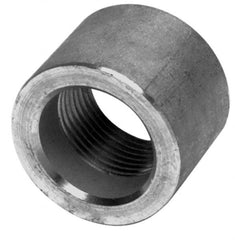 Merit Brass - 2-1/2" Grade 316 Stainless Steel Pipe Half Coupling - FNPT End Connections, 150 psi - Americas Industrial Supply