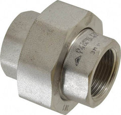 Value Collection - 1" Grade 316/316L Stainless Steel Pipe Union - FNPT x FNPT End Connections, 3,000 psi - Americas Industrial Supply