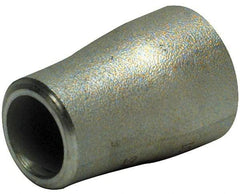Merit Brass - 1-1/4 x 1" Grade 316L Stainless Steel Pipe Concentric Reducer - Butt Weld x Butt Weld End Connections - Americas Industrial Supply