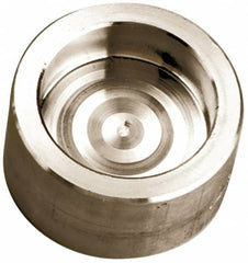 Merit Brass - 1/2" Grade 304 Stainless Steel Pipe End Cap - Socket Weld End Connections, 3,000 psi - Americas Industrial Supply
