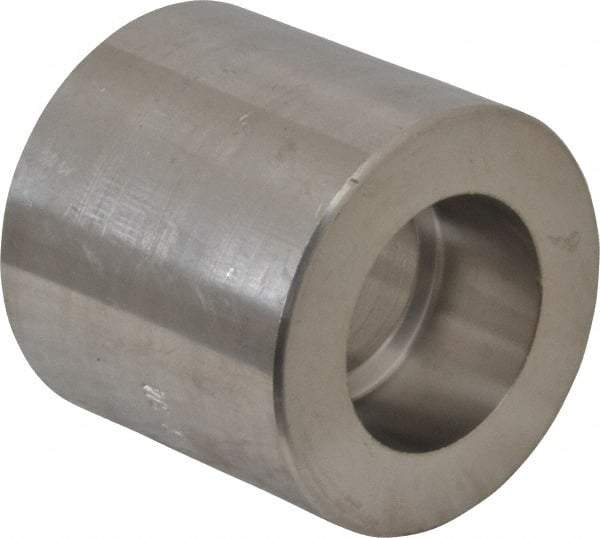 Merit Brass - 1 x 3/4" Grade 316 Stainless Steel Pipe Reducer Coupling - Socket Weld x Socket Weld End Connections, 3,000 psi - Americas Industrial Supply