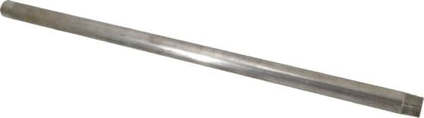 Merit Brass - Schedule 40, 3/4" Pipe x 24" Long, Grade 316/316L Stainless Steel Pipe Nipple - Welded & Threaded - Americas Industrial Supply