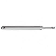 3/32" Dia. - 2-1/2" OAL - Carbide - Ball End HP End Mill-2 FL - Americas Industrial Supply