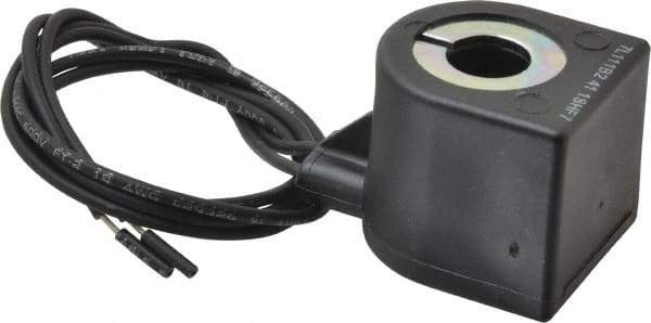 Parker - 24/60 Volt, 18 Coil Lead Length, Solenoid Coil - 10 Watt - Americas Industrial Supply