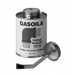 Federal Process - 1 Qt Flat Top Can Red Federal Gasoila Hard-Set - 350°F Max Working Temp - Americas Industrial Supply