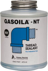 Federal Process - 1 Pt Brush Top Can Dark Blue Federal Gasoila-NT - 400°F Max Working Temp - Americas Industrial Supply