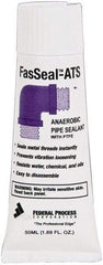 Federal Process - 50 mL Tube White FasSeal-ATS Anaerobic Thread Sealant with PTFE - 375°F Max Working Temp - Americas Industrial Supply