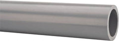 Made in USA - 1-1/2" Pipe, 60" Long CPVC Unthreaded Plastic Pipe Nipple - 470 Max psi, 1.476" ID x 1.9" OD, Schedule 80, Gray - Americas Industrial Supply