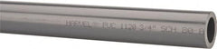 Made in USA - 3/4" Pipe, 60" Long PVC Unthreaded Plastic Pipe Nipple - 690 Max psi, 0.724" ID x 1.05" OD, Schedule 80, Gray - Americas Industrial Supply