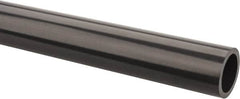 Made in USA - 1-1/2" Pipe, 60" Long PVC Unthreaded Plastic Pipe Nipple - 470 Max psi, 1.476" ID x 1.9" OD, Schedule 80, Gray - Americas Industrial Supply