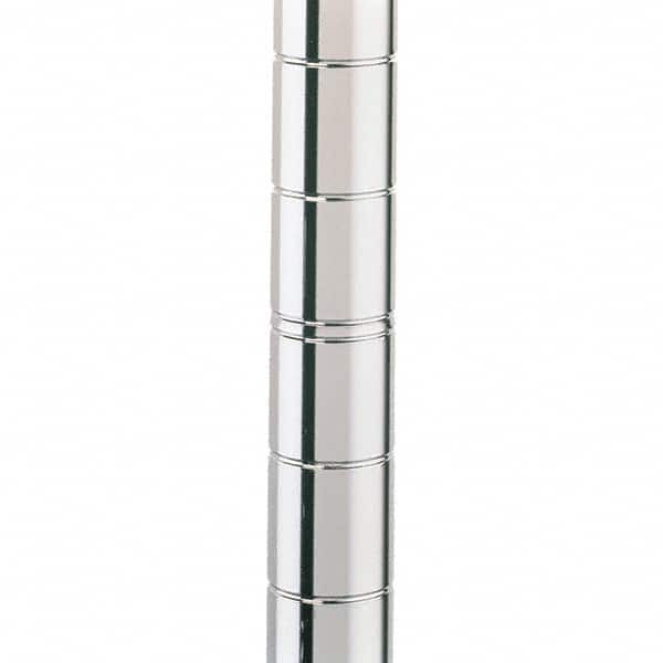 Metro - 1" Wide x 86" High x 1" Long Open Shelving Stationary Shelving Post - Americas Industrial Supply
