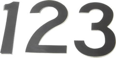Made in USA - Letter Label - Legend: Number Set, English, Black - Americas Industrial Supply