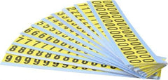 Made in USA - Letter Label - Legend: Combo Pack (Numbers), English - Americas Industrial Supply