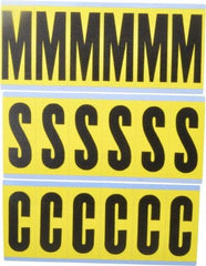 Made in USA - Letter Label - Legend: Combo Pack (Letters), English - Americas Industrial Supply