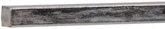 Made in USA - 12" Long x 3/16" High x 3/16" Wide, Zinc-Plated Key Stock - Low Carbon Steel - Americas Industrial Supply