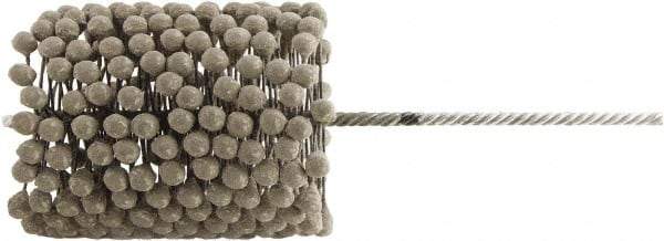 Brush Research Mfg. - 5" to 5-1/2" Bore Diam, 80 Grit, Aluminum Oxide Flexible Hone - Medium, 17-1/2" OAL - Americas Industrial Supply