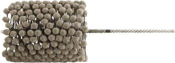 Brush Research Mfg. - 3-3/4" to 4" Bore Diam, 80 Grit, Aluminum Oxide Flexible Hone - Medium, 13-1/2" OAL - Americas Industrial Supply