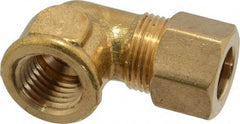 Cerro - 3/8" OD, Brass Female Elbow - Comp x FNPT Ends - Americas Industrial Supply