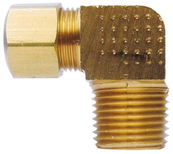 Cerro - 5/8" OD, Brass Male Elbow - Comp x MNPT Ends - Americas Industrial Supply