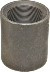 Made in USA - Size 2", Class 3,000, Forged Carbon Steel Black Pipe Coupling - 925 psi, Threaded End Connection - Americas Industrial Supply