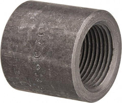 Made in USA - Size 1", Class 3,000, Forged Carbon Steel Black Pipe End Cap - 925 psi, Threaded End Connection - Americas Industrial Supply