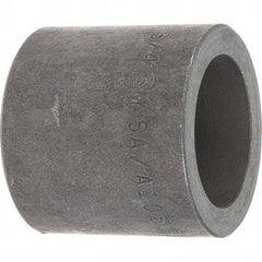 Made in USA - Size 3/4", Class 3,000, Forged Carbon Steel Black Pipe Coupling - 925 psi, Socket Weld End Connection - Americas Industrial Supply