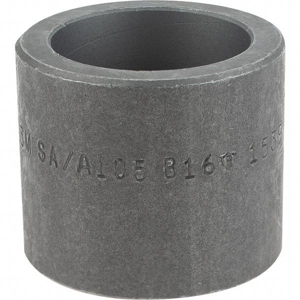 Made in USA - Size 1", Class 3,000, Forged Carbon Steel Black Pipe Coupling - 925 psi, Socket Weld End Connection - Americas Industrial Supply