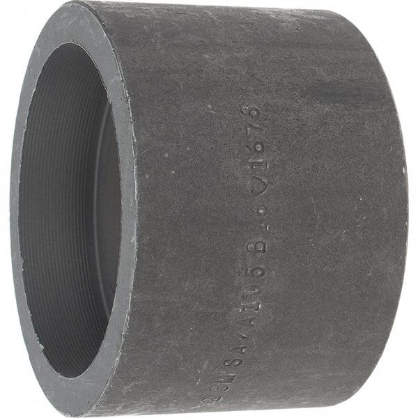 Made in USA - Size 2", Class 3,000, Forged Carbon Steel Black Pipe Coupling - 925 psi, Socket Weld End Connection - Americas Industrial Supply