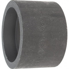 Made in USA - Size 2", Class 3,000, Forged Carbon Steel Black Pipe Coupling - 925 psi, Socket Weld End Connection - Americas Industrial Supply