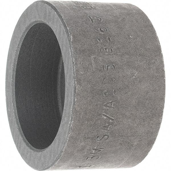 Made in USA - Size 1", Class 3,000, Forged Carbon Steel Black Pipe End Cap - 925 psi, Socket Weld End Connection - Americas Industrial Supply