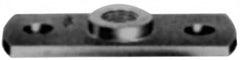 Made in USA - 1/2" Rod Ceiling Flange - Malleable Iron - Americas Industrial Supply