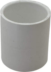 Value Collection - 2-1/2" PVC Plastic Pipe Coupling - Schedule 40, Slip x Slip End Connections - Americas Industrial Supply