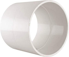 Value Collection - 8" PVC Plastic Pipe Coupling - Schedule 40, Slip x Slip End Connections - Americas Industrial Supply